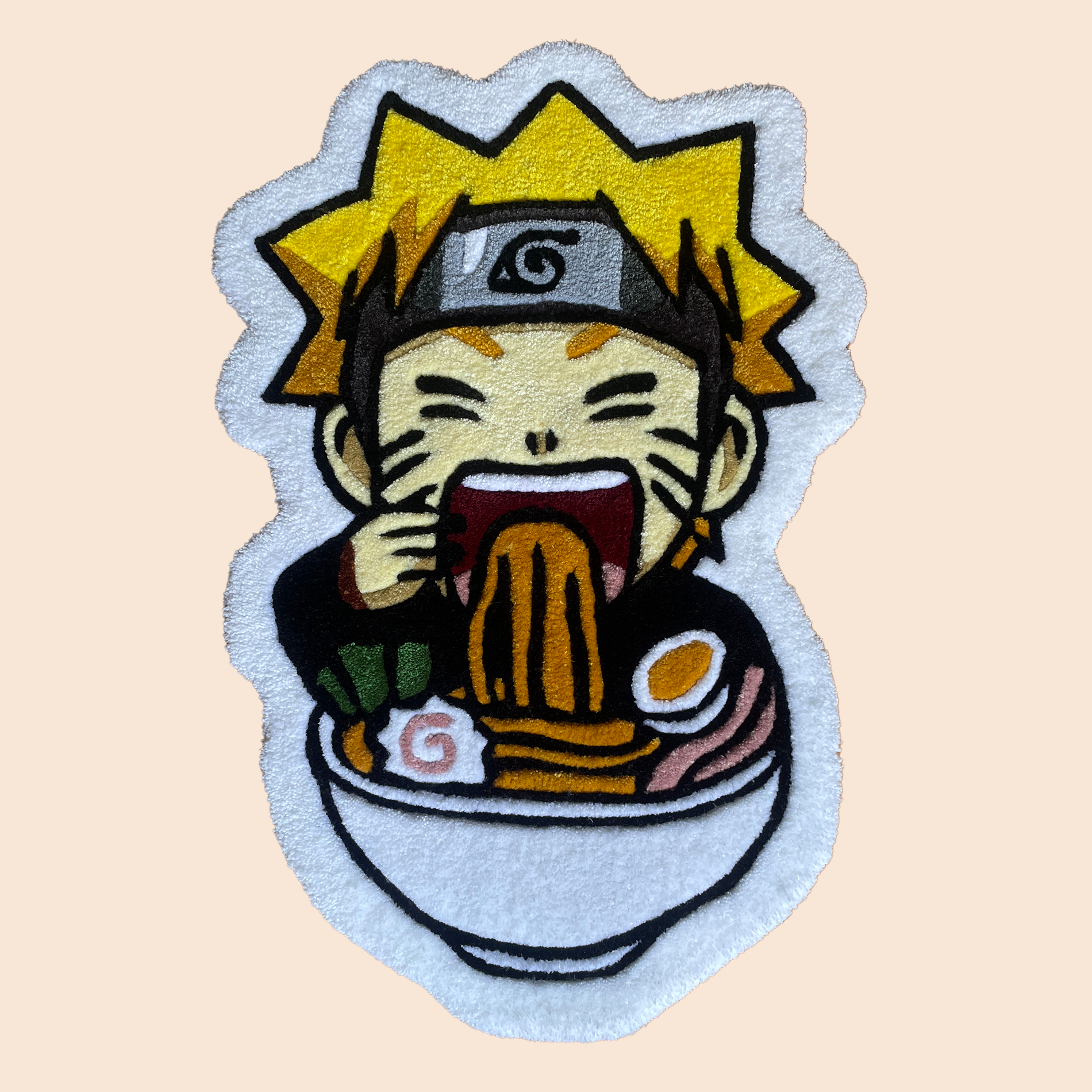 Tappeto Artigianale Naruto Ramen