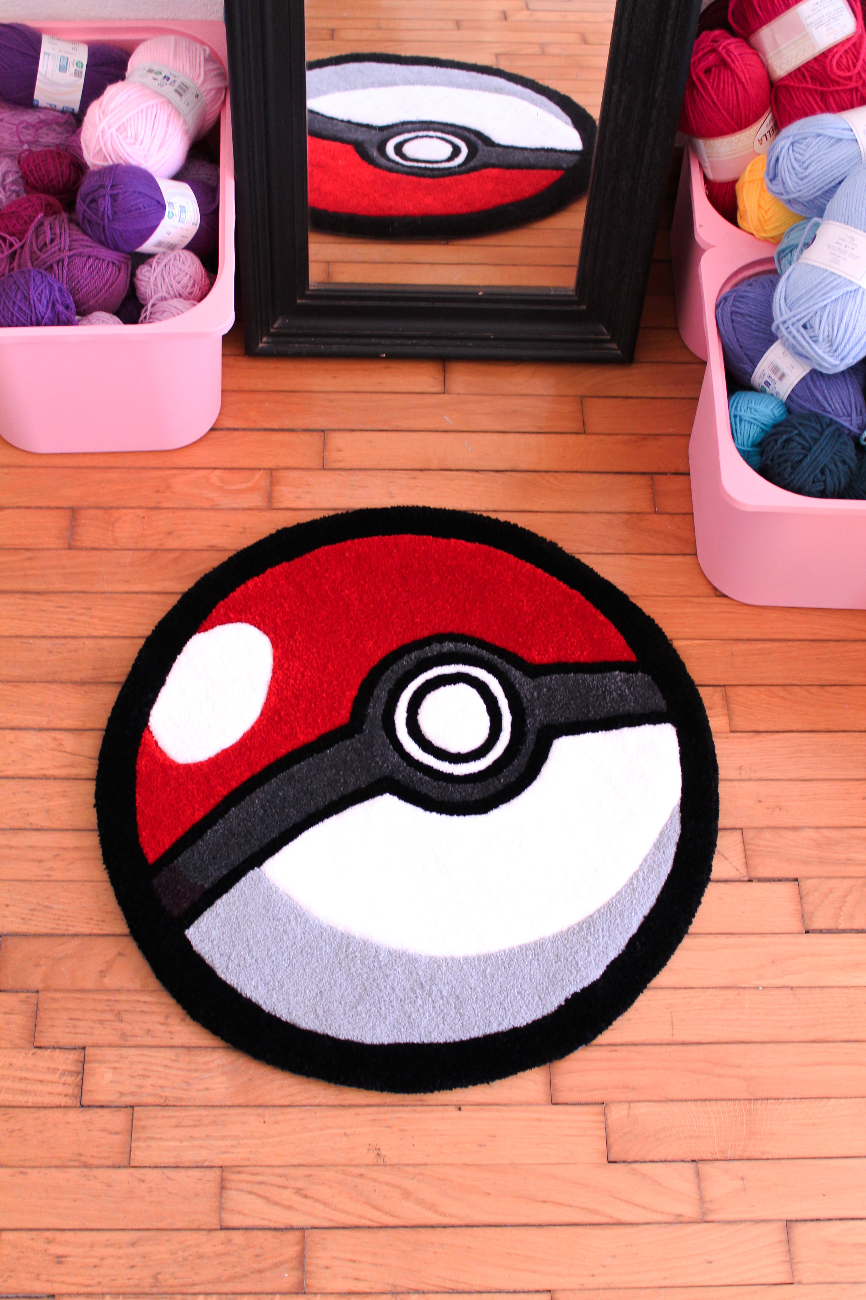 Tappeto Artigianale Poké Ball