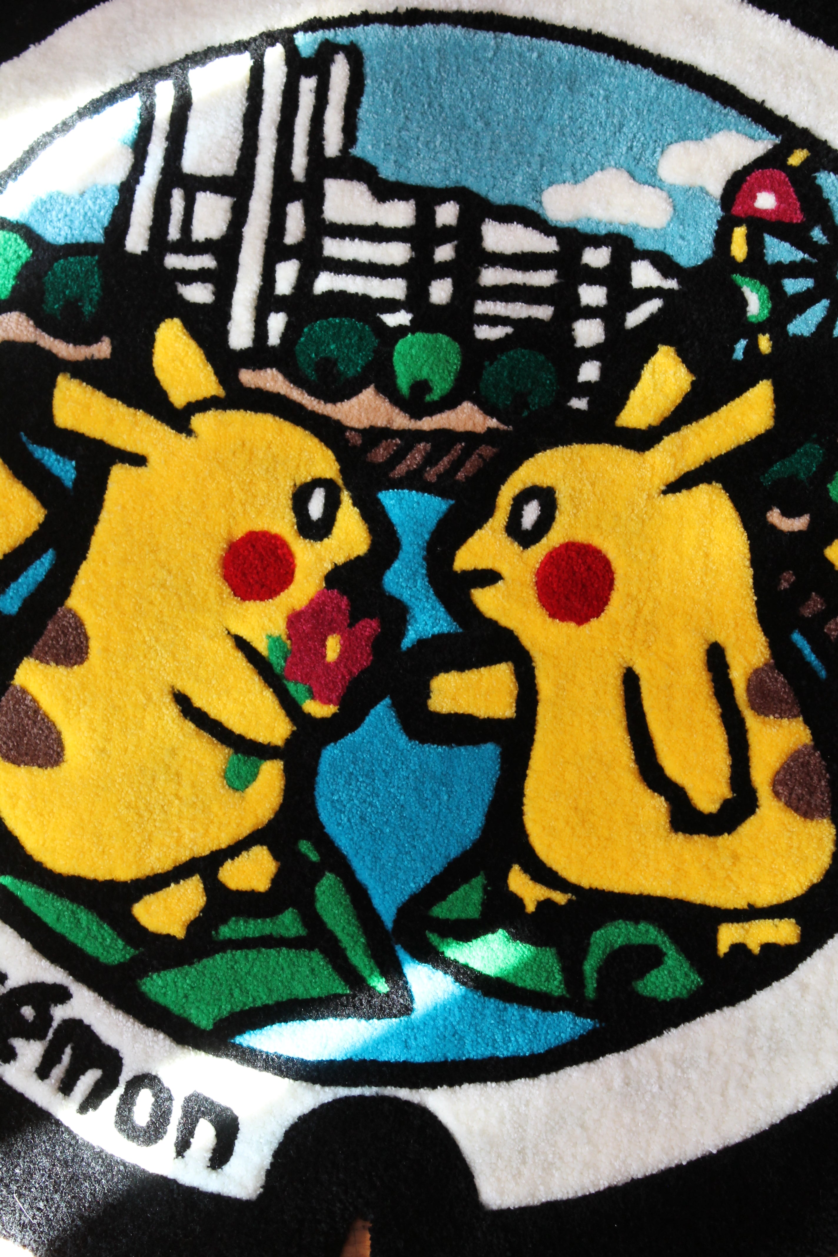 Tappeto Artigianale Pokefuta Pikachu