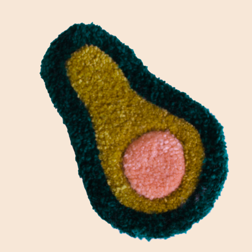 Mini tappeto Avocado
