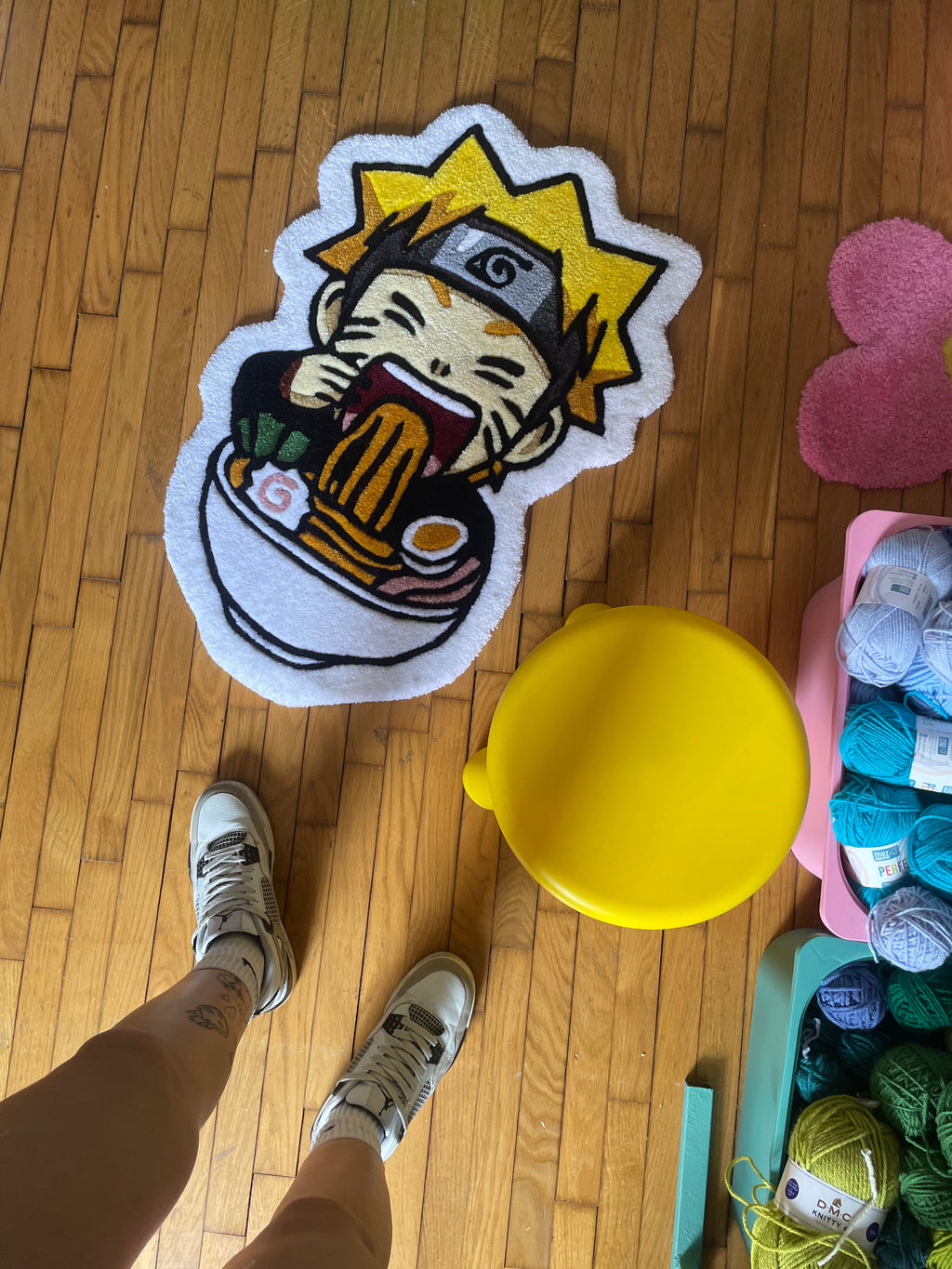 Tappeto Artigianale Naruto Ramen