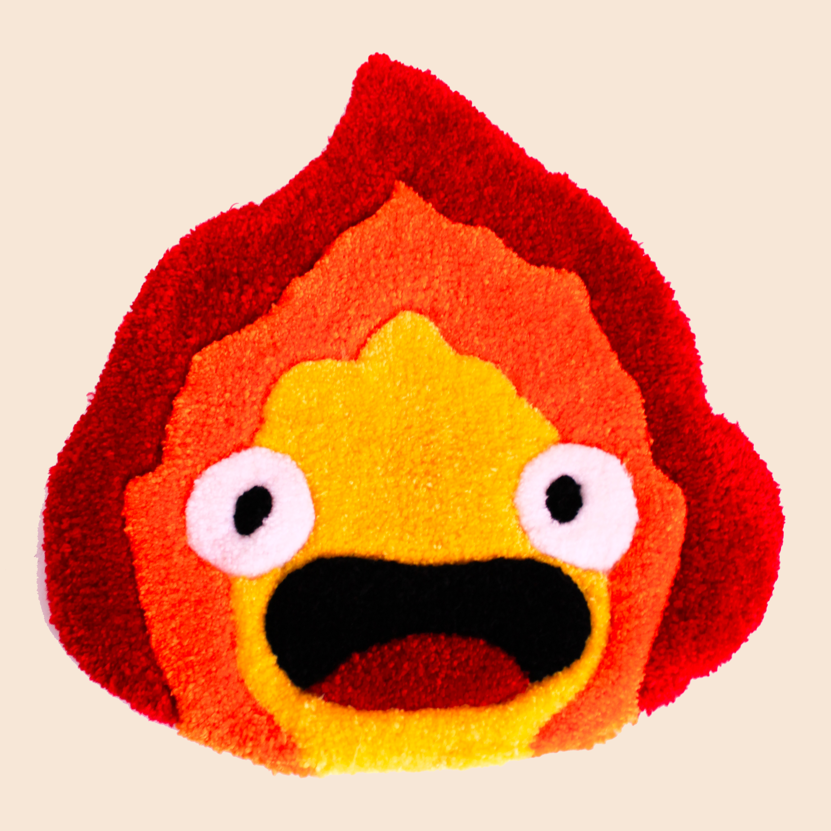 Tappeto Artigianale Calcifer